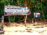 Puerto Princesa Underground River sign