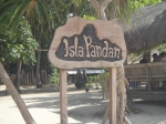 pandan island sign
